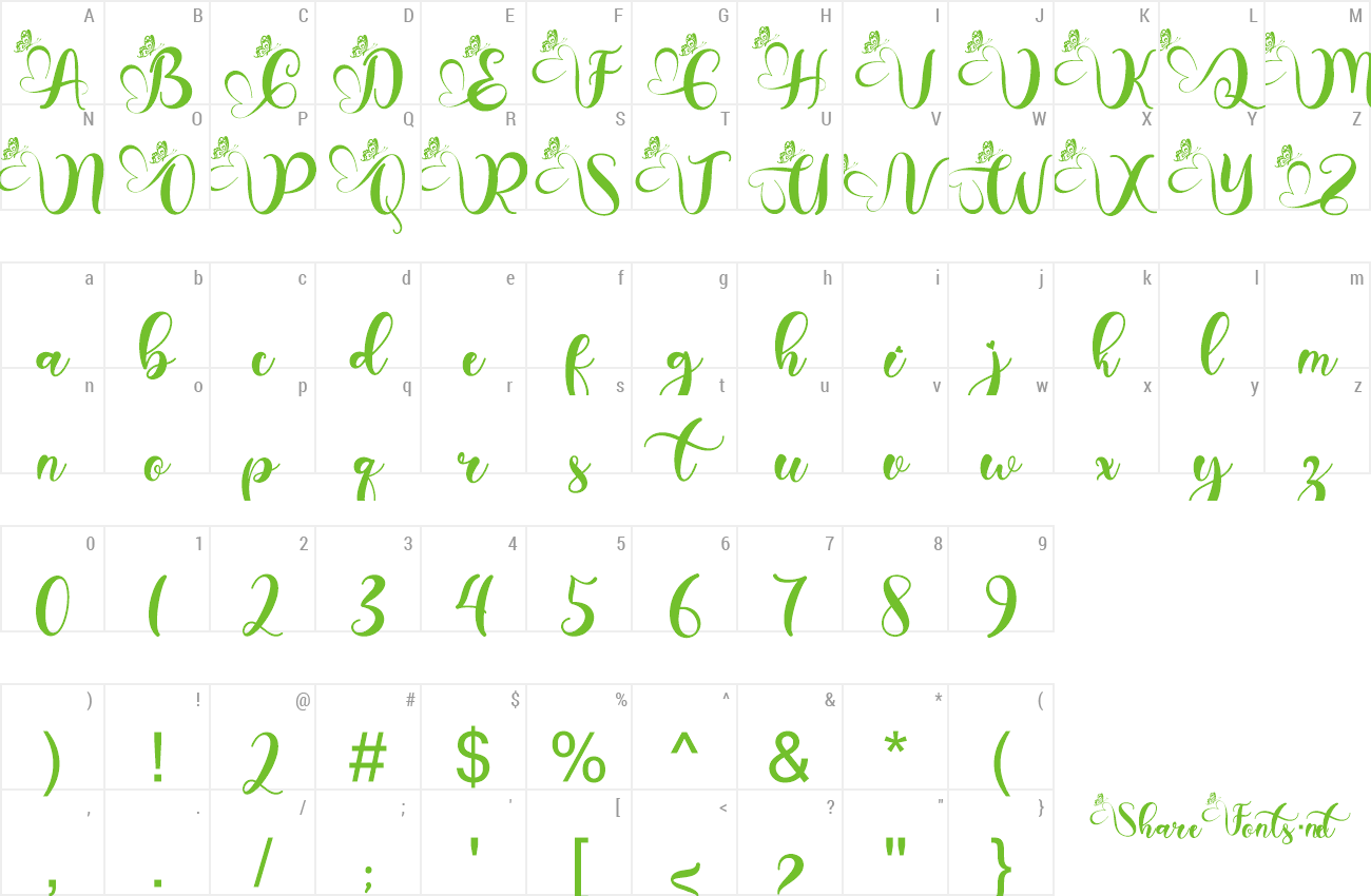 Font Christmas Betterlove preview